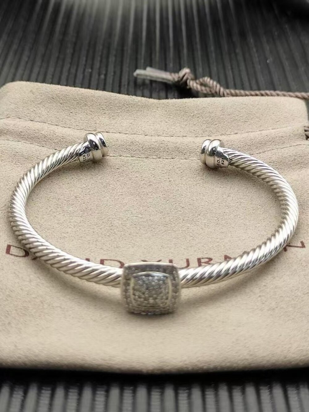 David Yurman Cable Classics Bracelet With Gemstone